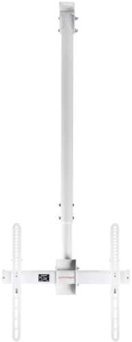 Кронштейн для телевизора Arm Media LCD-1700, 26-65", потолочный, наклон,  белый [10190]